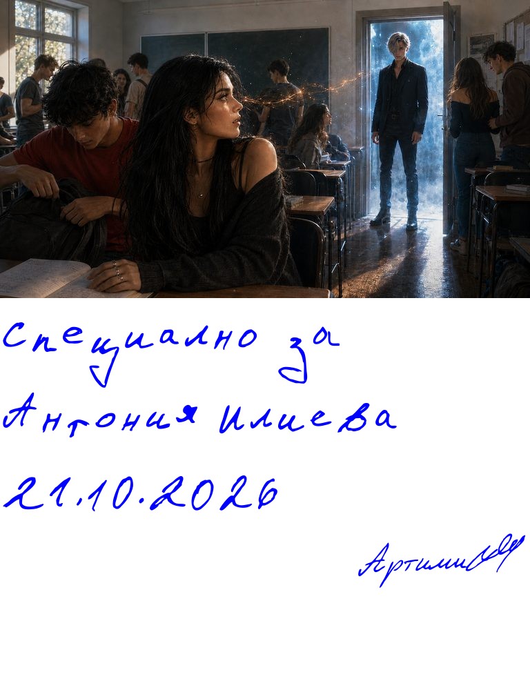 Колекция „Изоставена“ – Вкусът на твоя страх – Подписана илюстрация за Специално за Антония Илиева