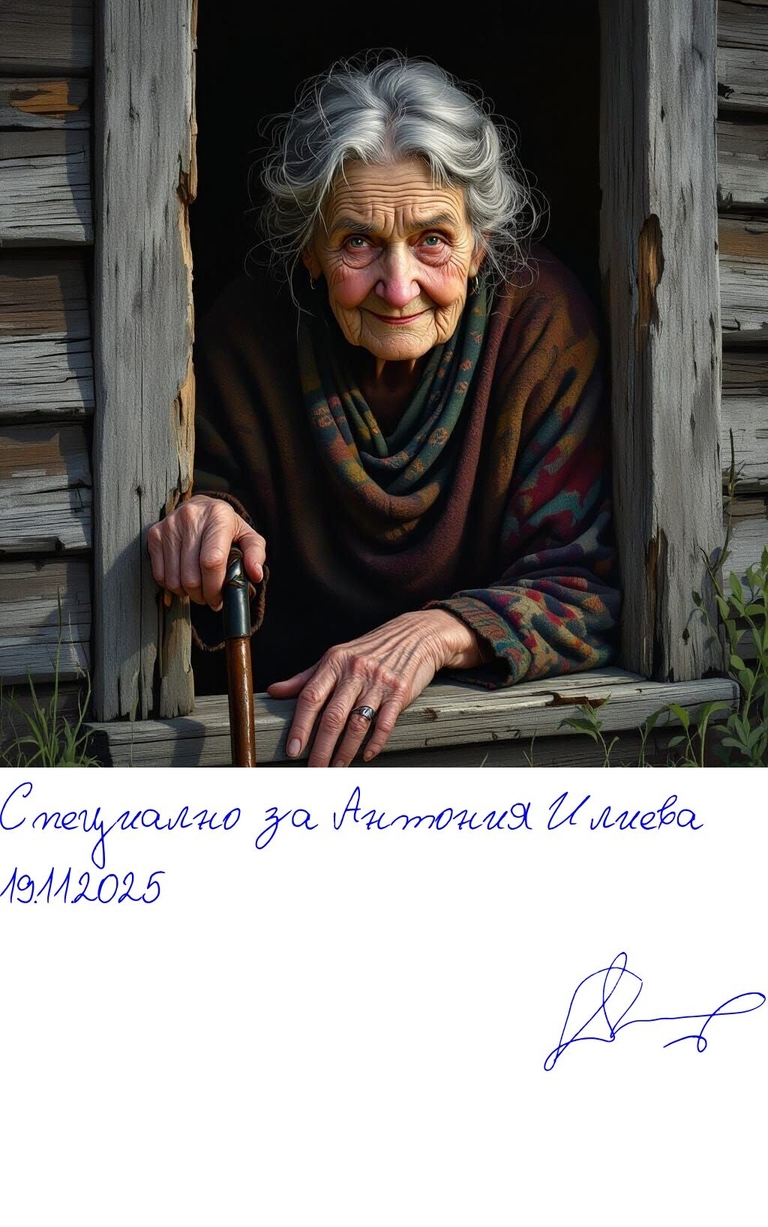 Вранина – Проклятието на булката - Последният звън - Илюстр.3 - Подписана илюстрация за Антония Илиева