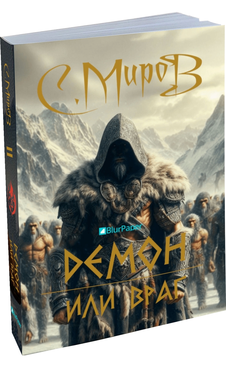 Демон или враг - предна корица