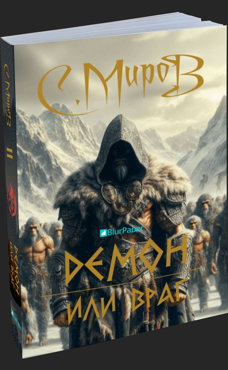 Демон или враг - предна корица