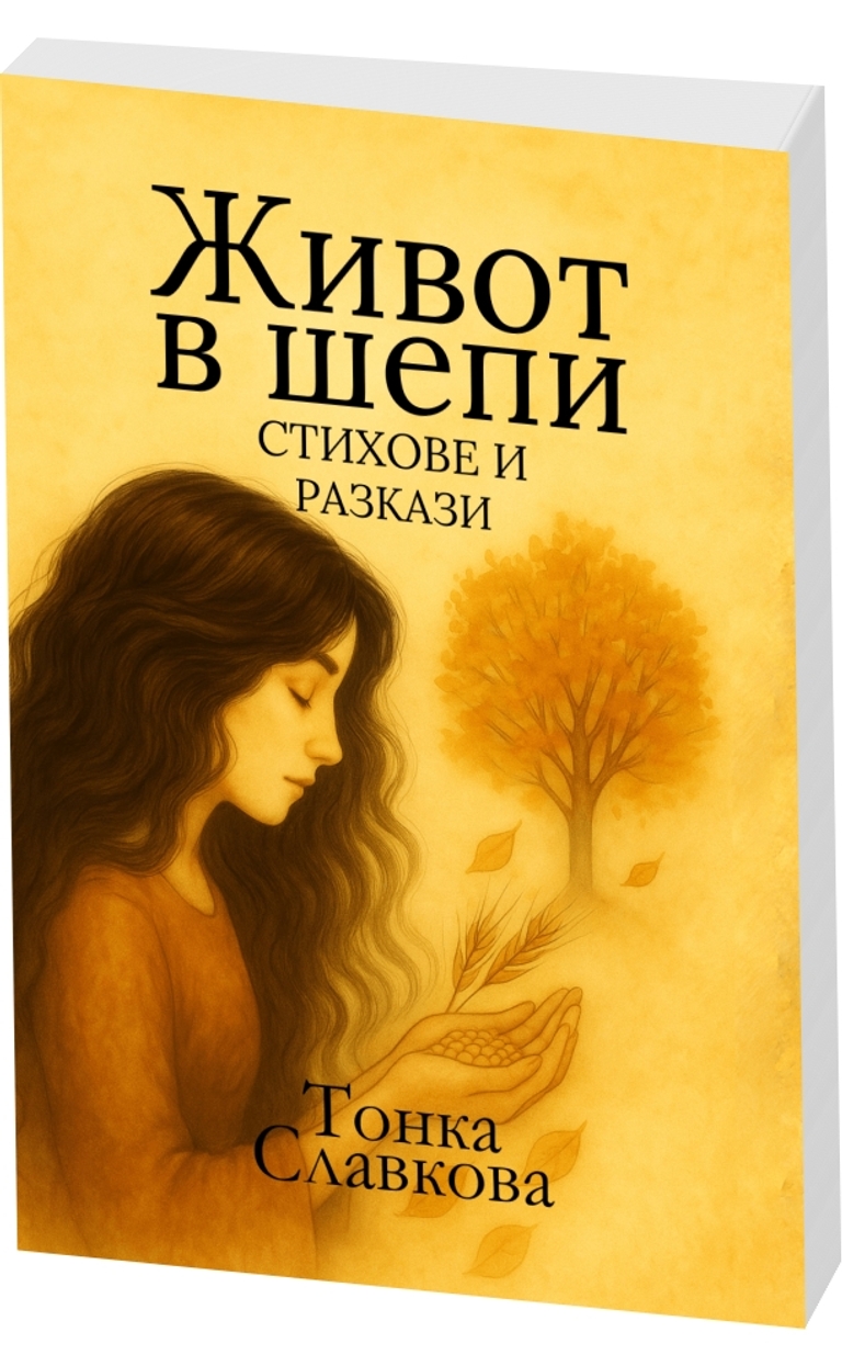 Живот в шепи - Стихове и разкази - предна корица