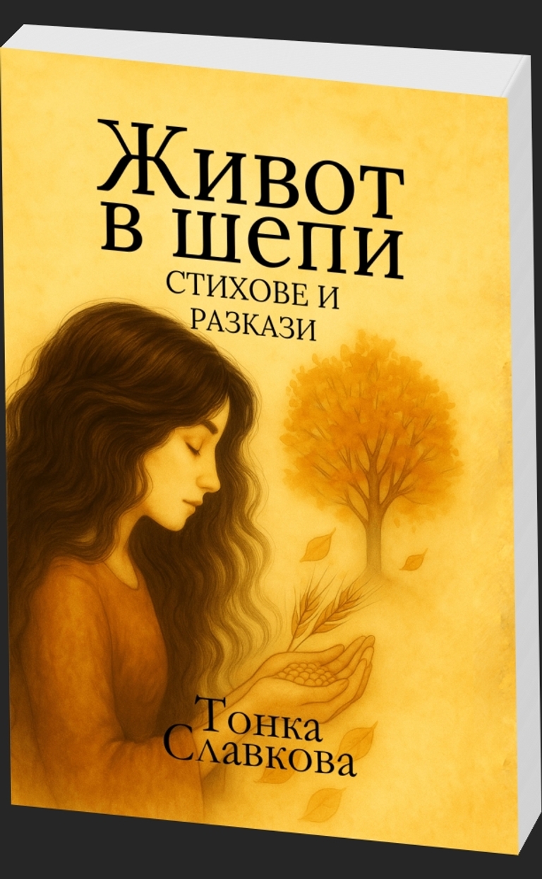 Живот в шепи - Стихове и разкази - предна корица