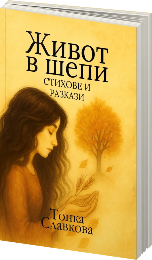 Живот в шепи - Стихове и разкази - предна корица