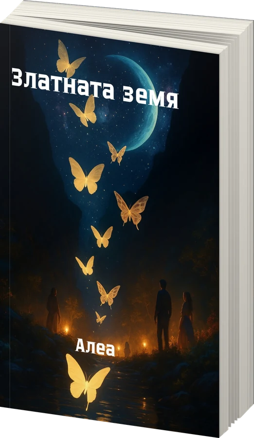 Златната земя - предна корица