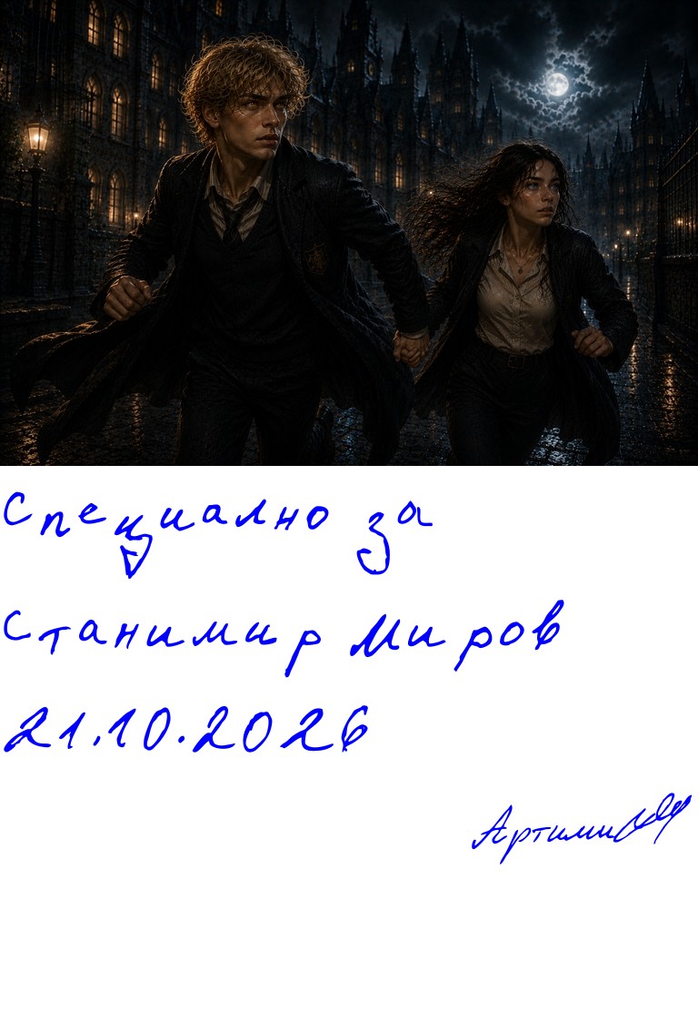 Колекция „Изоставена“ – Изоставена – Подписана илюстрация за Специално за Станимир Миров