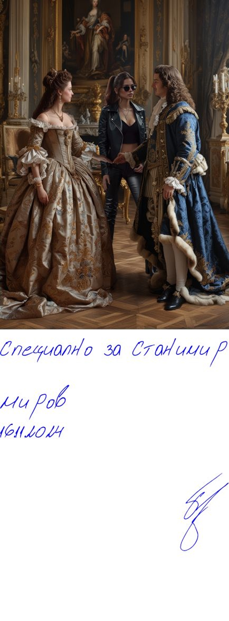 Корпорацията Б.О.Г. - Copy of C9 - Подписана илюстрация за Станимир Миров