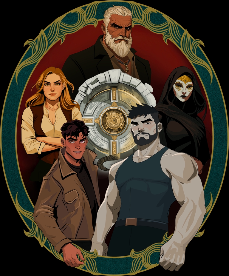 Легендите на Елдърби - Трезорът на Безкрайно Интересните Неща - Characters