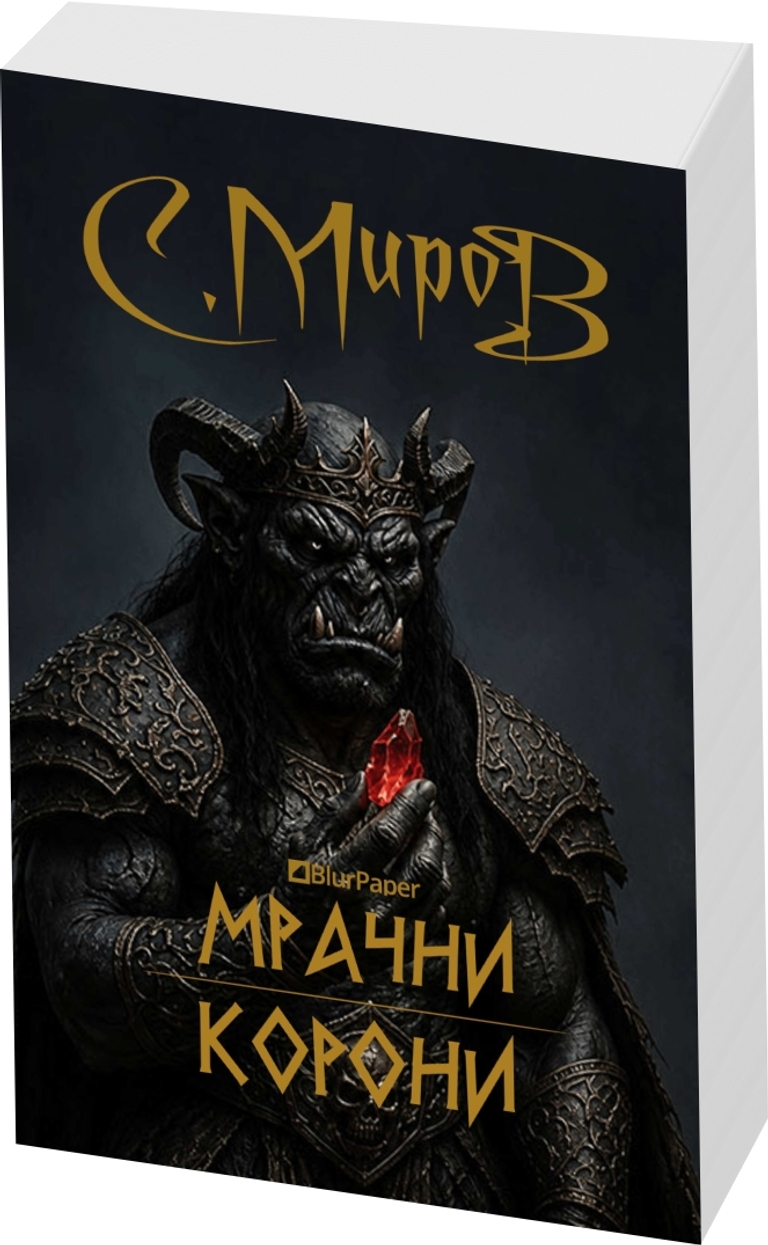 Мрачни корони - предна корица