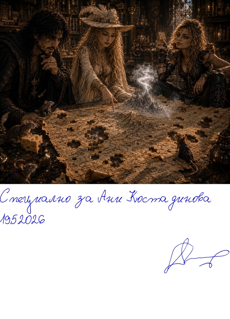 По ръба на прашните хроники - Някои пътища не водят напред, а навътре - Image 7 - Подписана илюстрация за Специално за Ани Костадинова