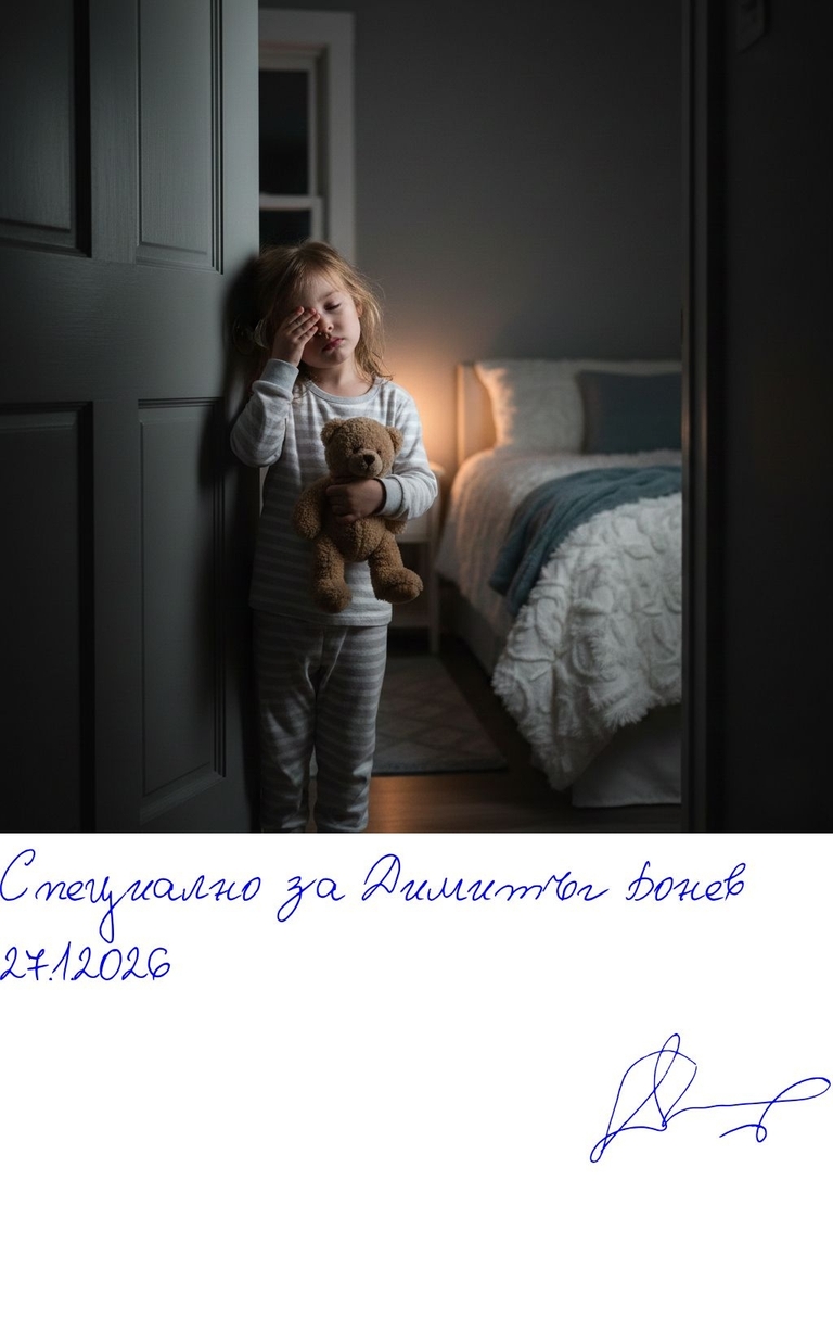 По следите на демона - 1766167742680 - Подписана илюстрация за Димитър Бонев
