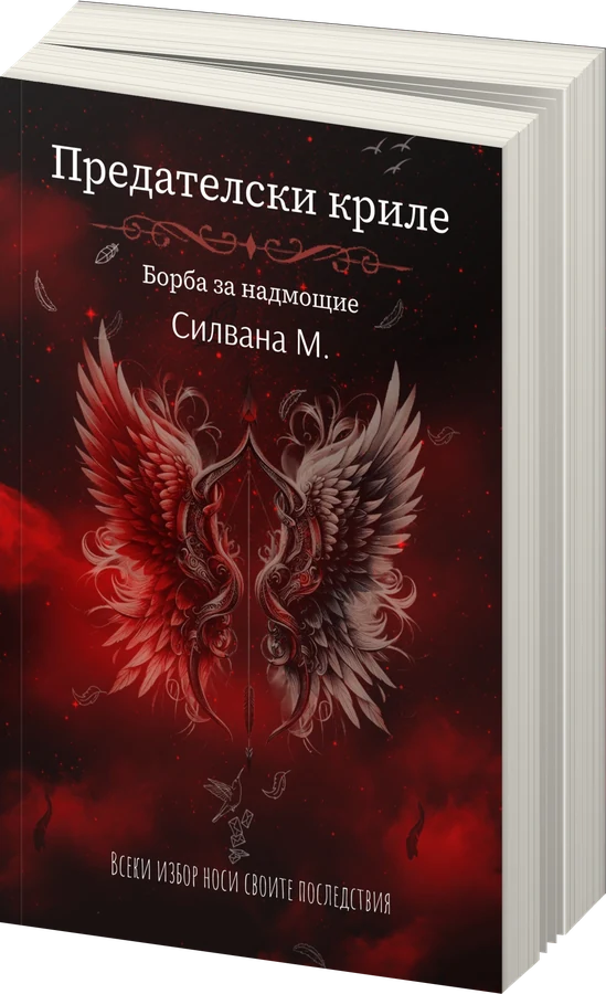Предателски криле - предна корица