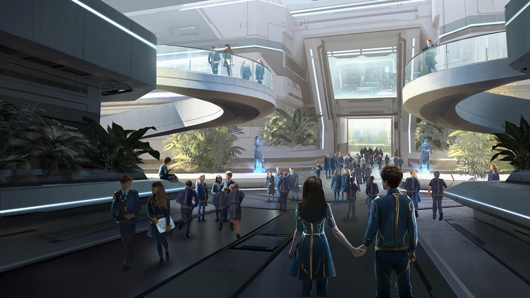Раят под купол - exit_dormitory_eden_under_dome