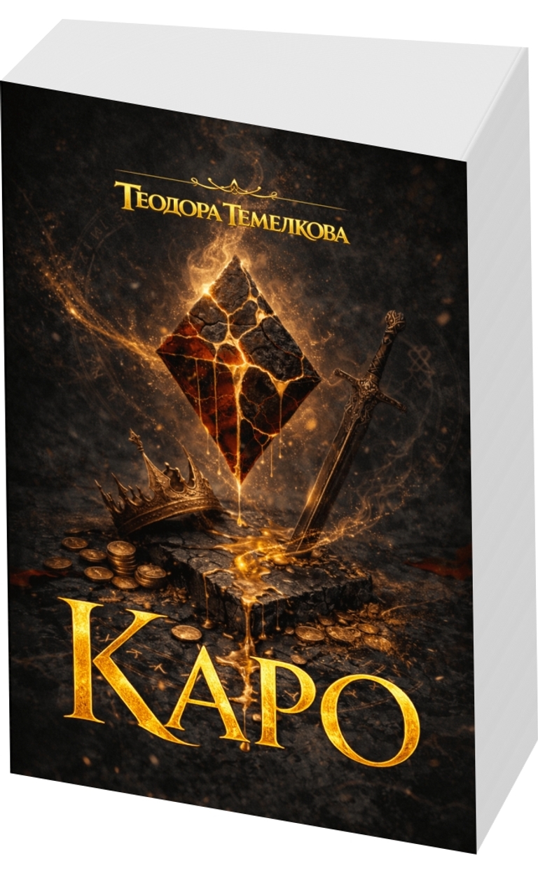 Червено и черно - Каро - предна корица
