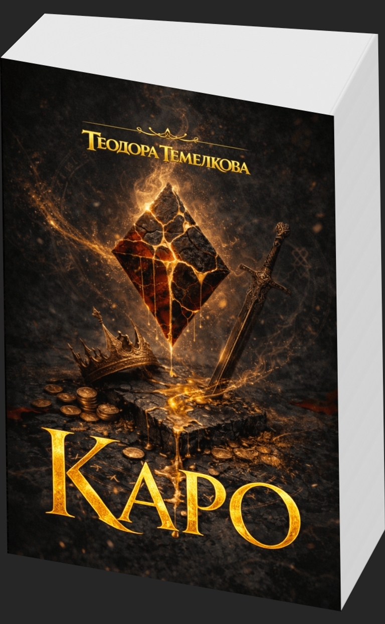 Червено и черно - Каро - предна корица