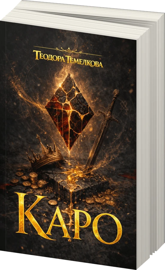 Червено и черно - Каро - предна корица